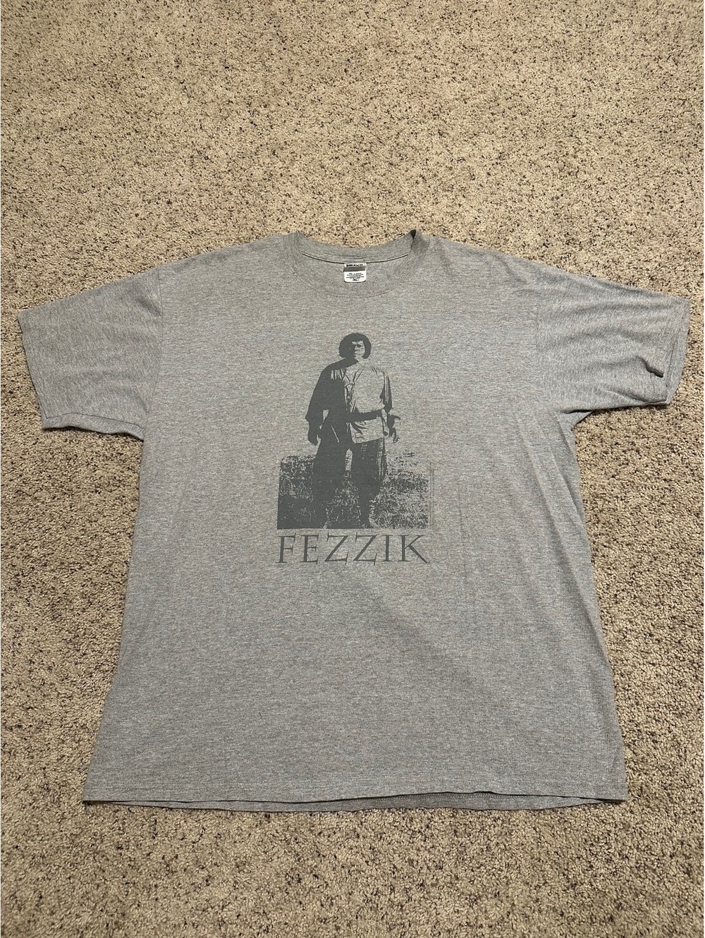 Anvil XL Gray Fezzik Graphic T-Shirt